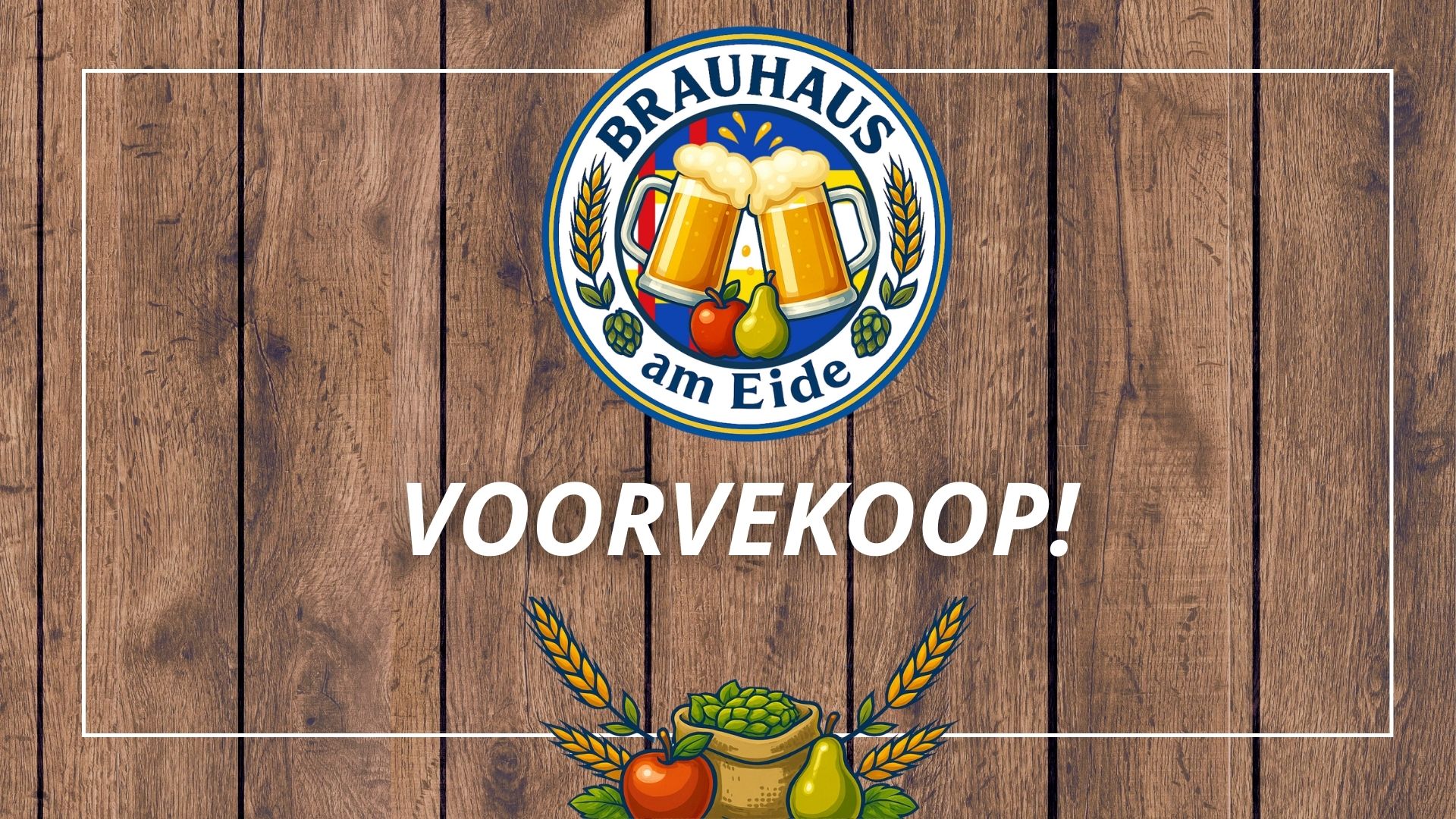 VOORVERKOOP!